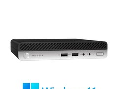 Mini PC HP ProDesk 400 G5, Hexa Core i5-9500T, 16GB DDR4, SSD, Win 11 Home